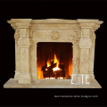 Popular italian marble fireplace surround